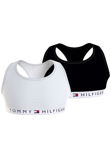 Tommy Hilfiger 2P Bralette 003810 White/Black